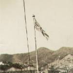 May 22nd 1946 - View taken from Poop Deck alongside Kure Docks.