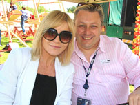 David White and Michelle Collins
