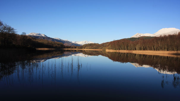 Dhu Loch Reflections