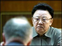 Kuzey Kore lideri Kim Jong İl
