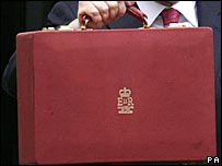 The chancellor's red Budget box