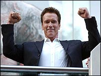 O ator Arnold Schwarzenegger