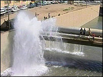 Aqueduto danificado