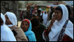 Voters queue in Addis Ababa to cast their ballot
