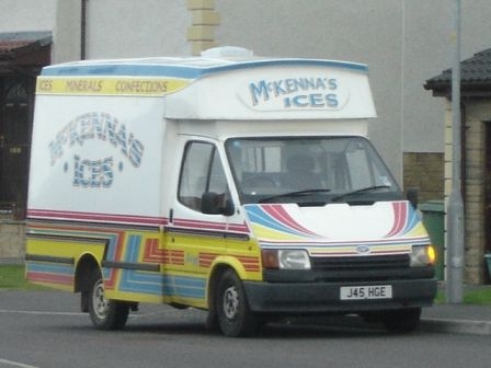 ice cream van in Inverness