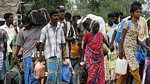 Sri Lanka war displaced (file photo)