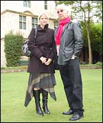 Amy Parkinson and Ian Stuart