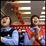 Voluntárias chinesas para as Olimpíadas