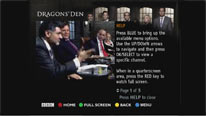 Dragons' Den red button content