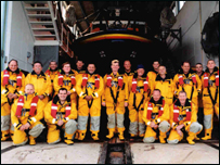 Padstow Lifeboat crew
