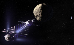 Image of the proposed asteroid 