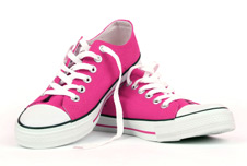A pair of trainers