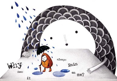 Why does it always rain on me