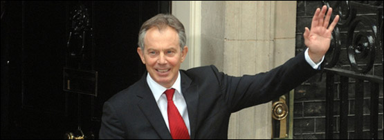 Former British Prime Minister Tony Blair
