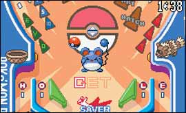 Pokemon Pinball screen