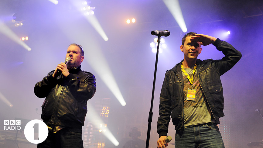 Chris Moyles and Scott Mills