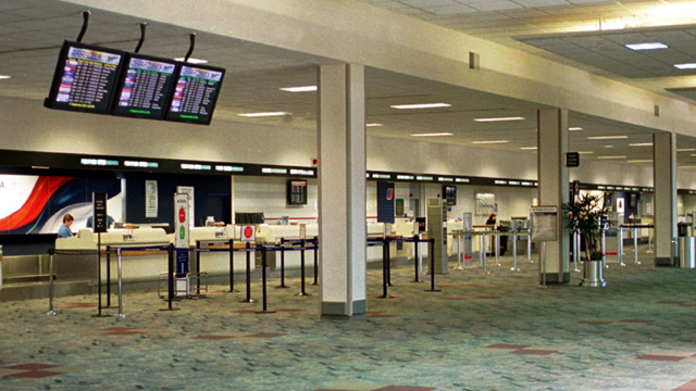 Оҳайодаги бўш Дайтон аэропорти