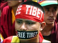 Tibetli protestocu