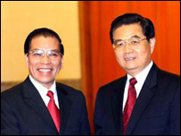 Hai vị nguyên thủ quốc gia Việt-Trung (tư liệu)