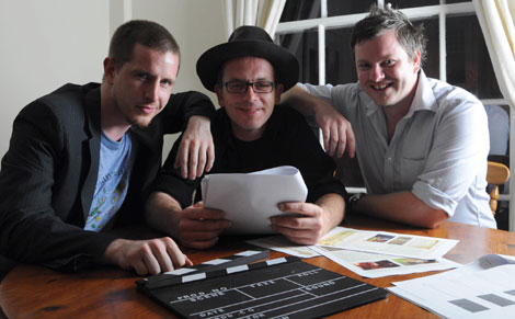 Chris McFall, David Bower and Chris Colton