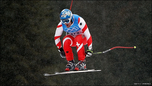 Didier Cuche is favourite for the men's downhill