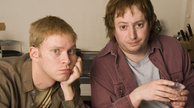 David and Robert as the lazy writers