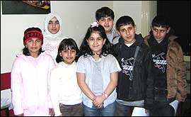 Some of the young people who took part in the meeting