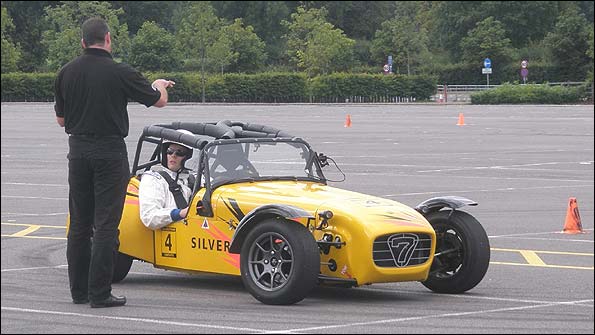 Jake receives instructions