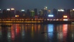 City and river by night - Chongqing.