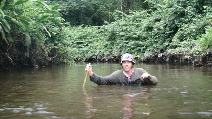 Matt N up to his neck