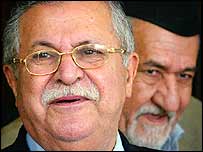 Irak Cumhurbaşkanı Celal Talabani