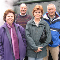 Beverly, Stuart, Carol and Paul