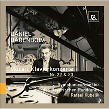 Review of Klavierkonzerte Nr 22 & 23 (feat. piano Daniel Barenboim, cond. Rafael Kubelik, Symphonieorchester des Bayerischen Rundfunks)