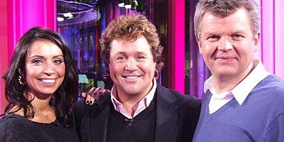 Michael Ball in the studio