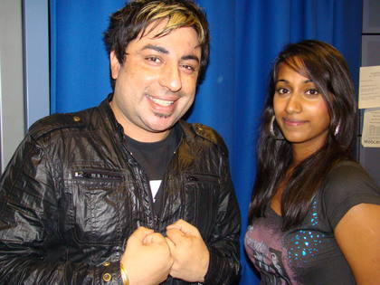 Bobby and R&B singer Abi