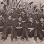 This shows Harry Tattersall sitting at the far right hand side on the second row from the front