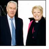 Keith Bambury and Reverend Barbara Knight