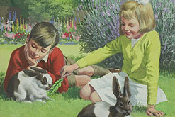 Image: Peter and Jane Illustration courtesy of Ladybird Books