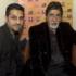 Pablo poses with Amitabh Bachchan