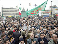 راهپيمايی در تهران