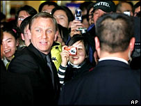 克雷格在北京首映式上