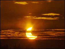 Eclipse parcial do sol