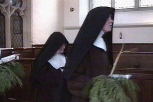 Sister Mary Francis celebrates Easter