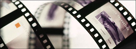 a strip of film