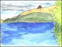 One of the postcards - but by whom?