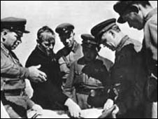 Советские и монгольские военачальники