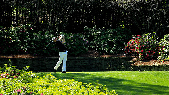 Rory McIroy at Augusta