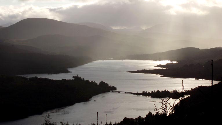 Mapa na h-Alba! Loch Garadh ann an Loch Abar
