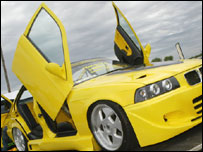 Modified car
