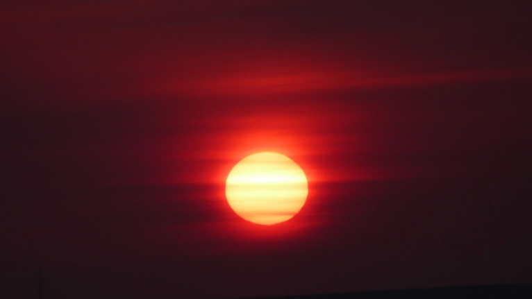 A stunning sunset over Neath by Mike Davies